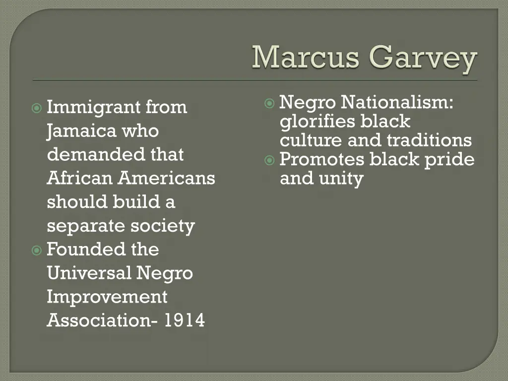 negro nationalism glorifies black culture