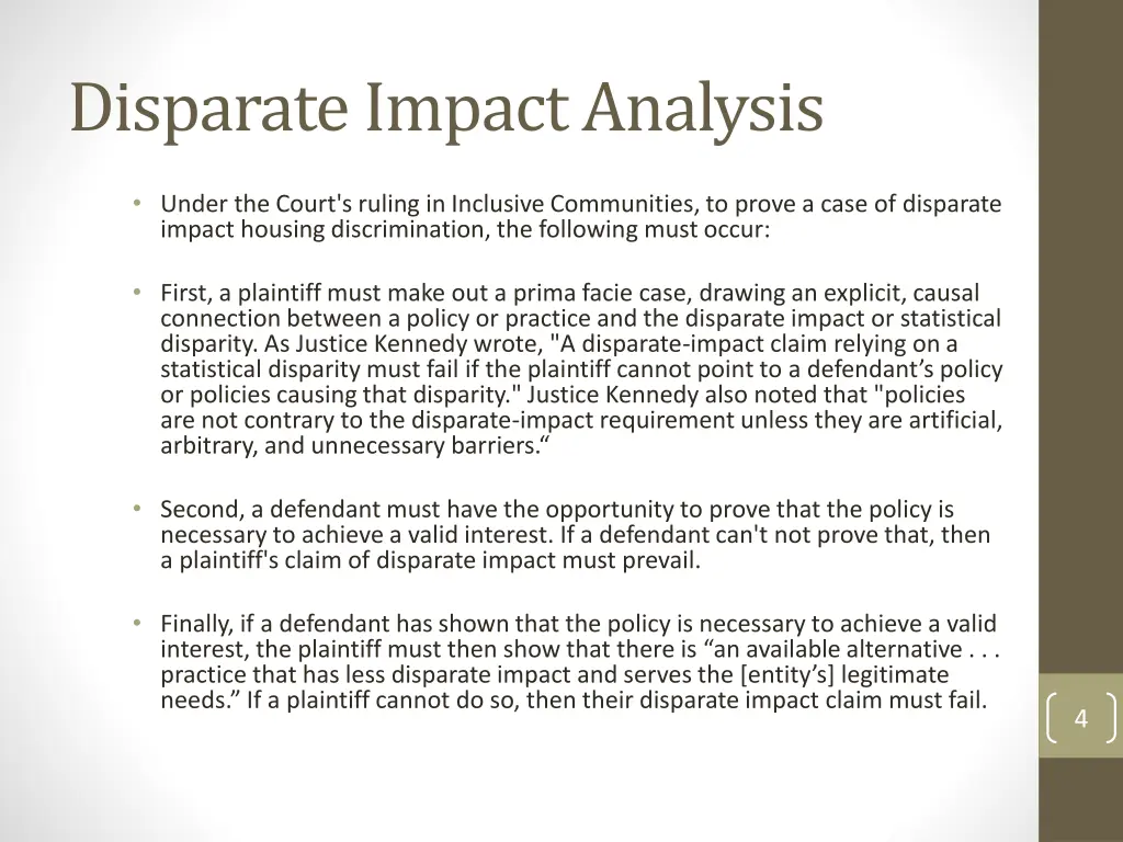 disparate impact analysis