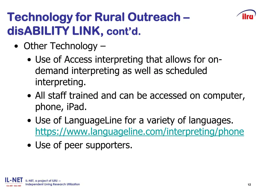 technology for rural outreach technology 1