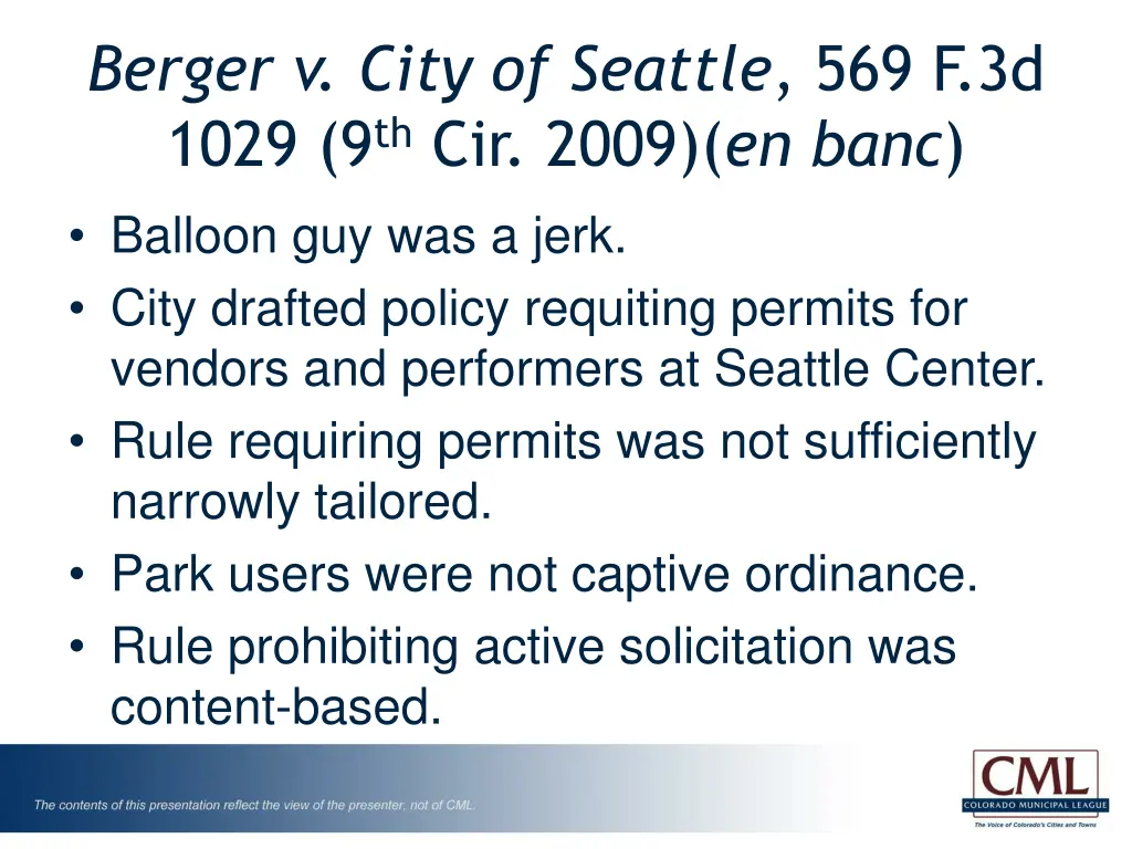 berger v city of seattle 569 f 3d 1029