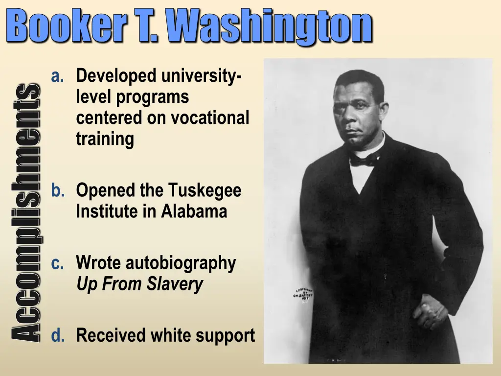 booker t washington 1