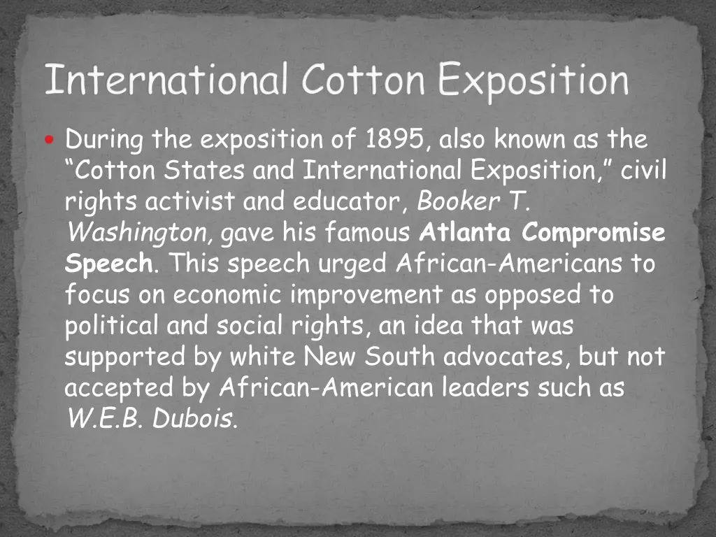 international cotton exposition 1