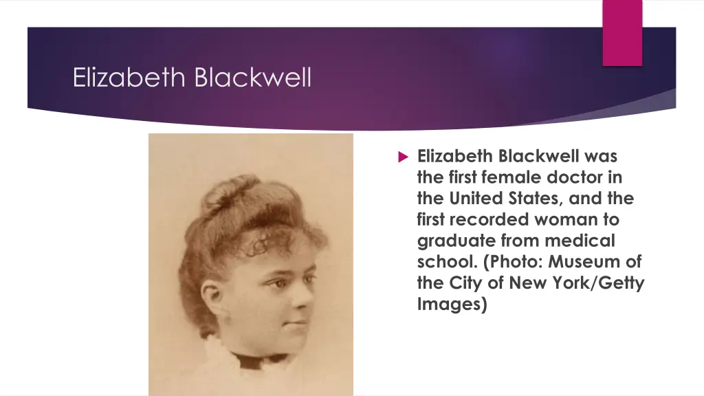 elizabeth blackwell