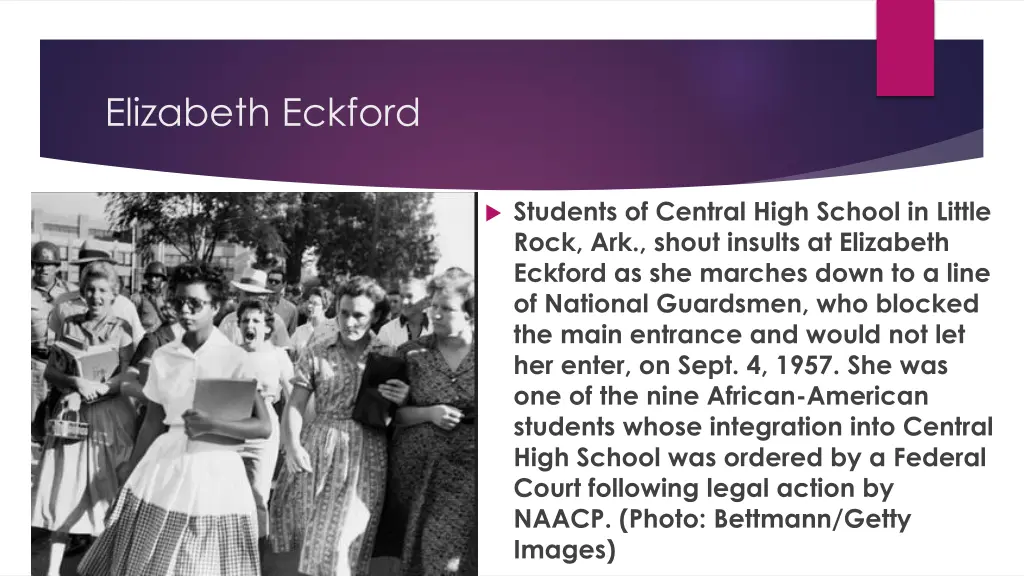 elizabeth eckford