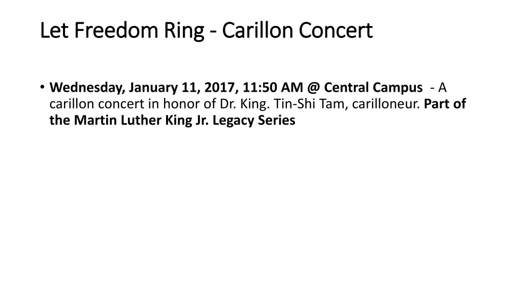 let freedom ring let freedom ring carillon concert