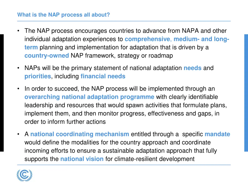 what is the nap process all about