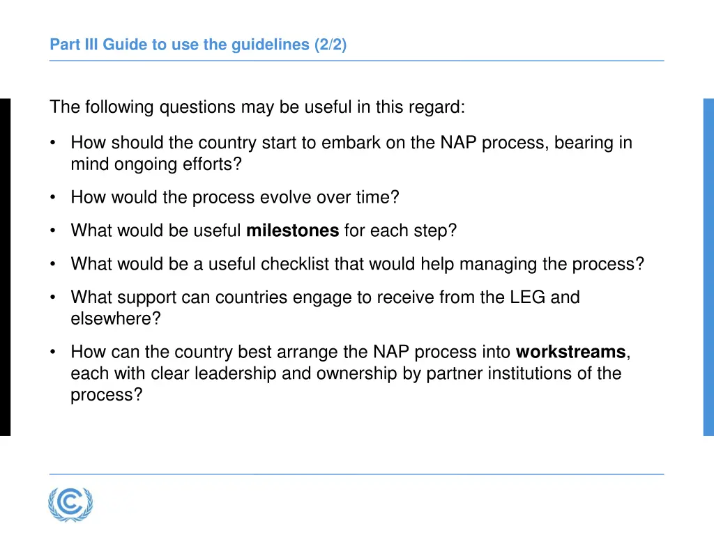 part iii guide to use the guidelines 2 2