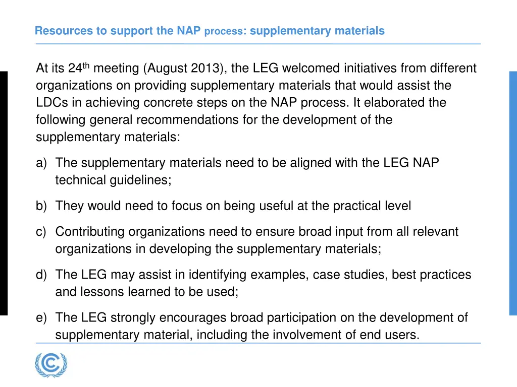 resources to support the nap process 1