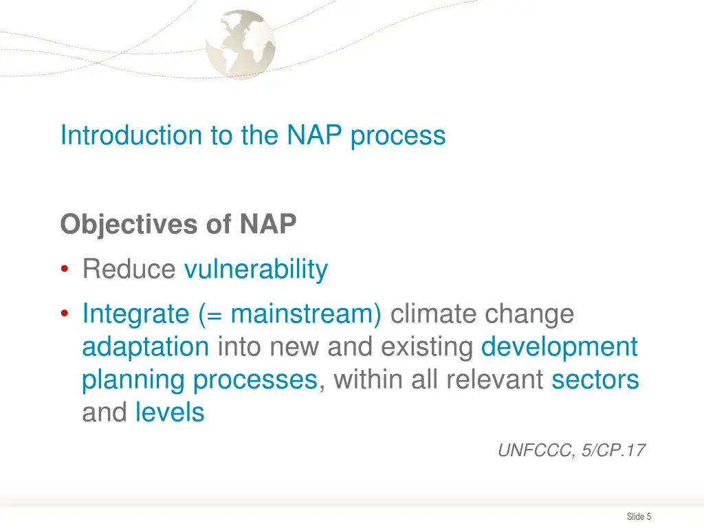 introduction to the nap process