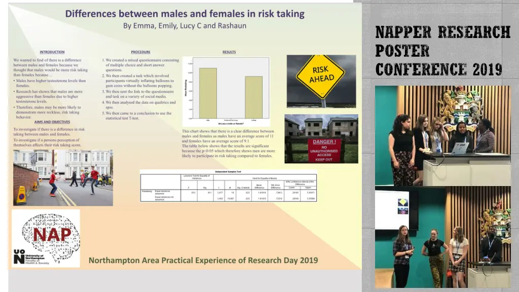 napper research poster conference 2019