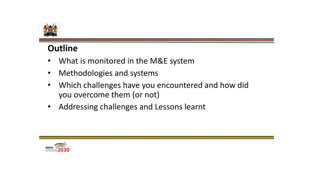 outline what is monitored in the m e system