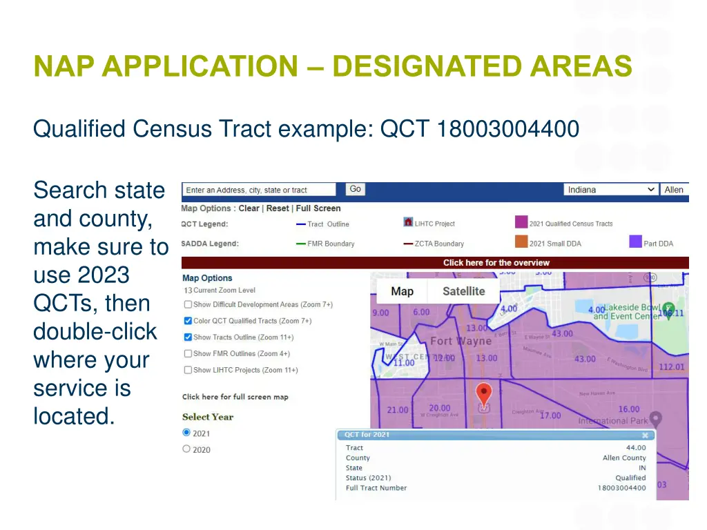 nap application designated areas 4