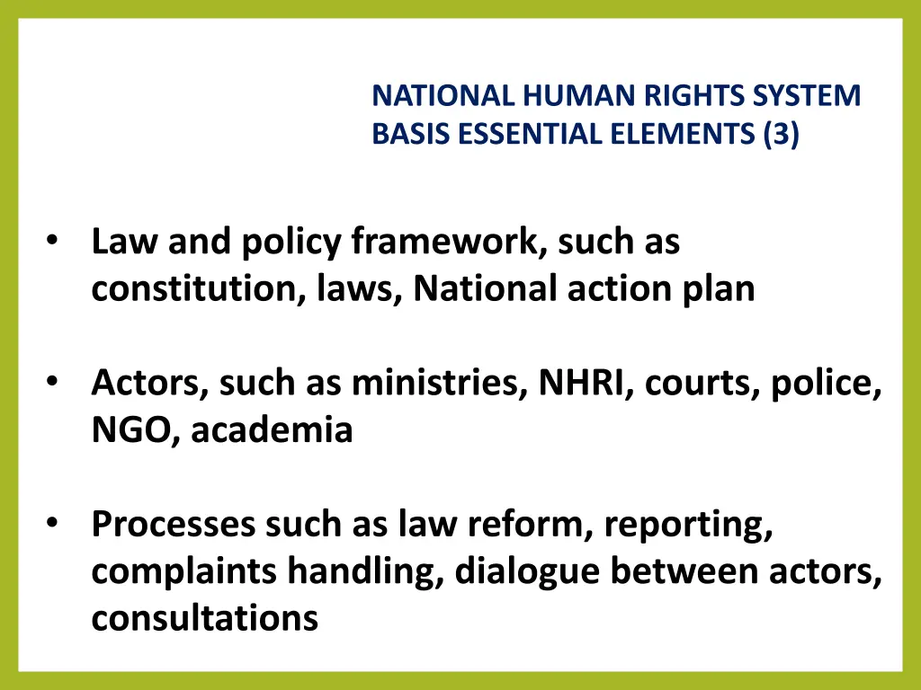 national human rights system basis essential 2