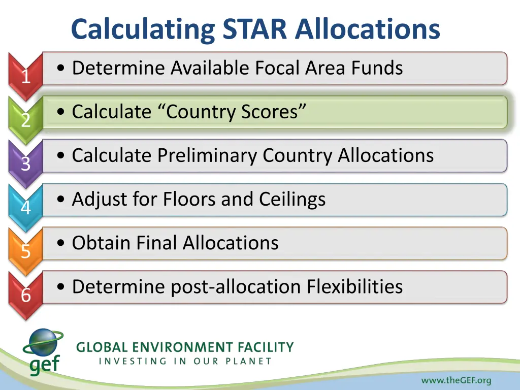 calculating star allocations 1