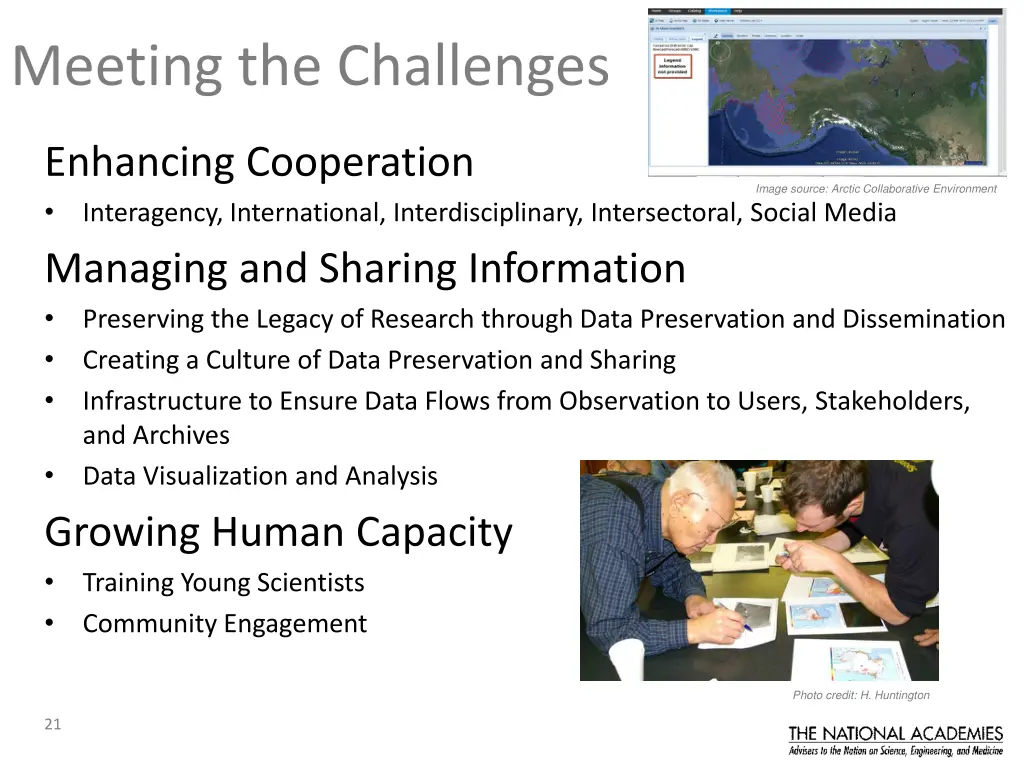 meeting the challenges 1