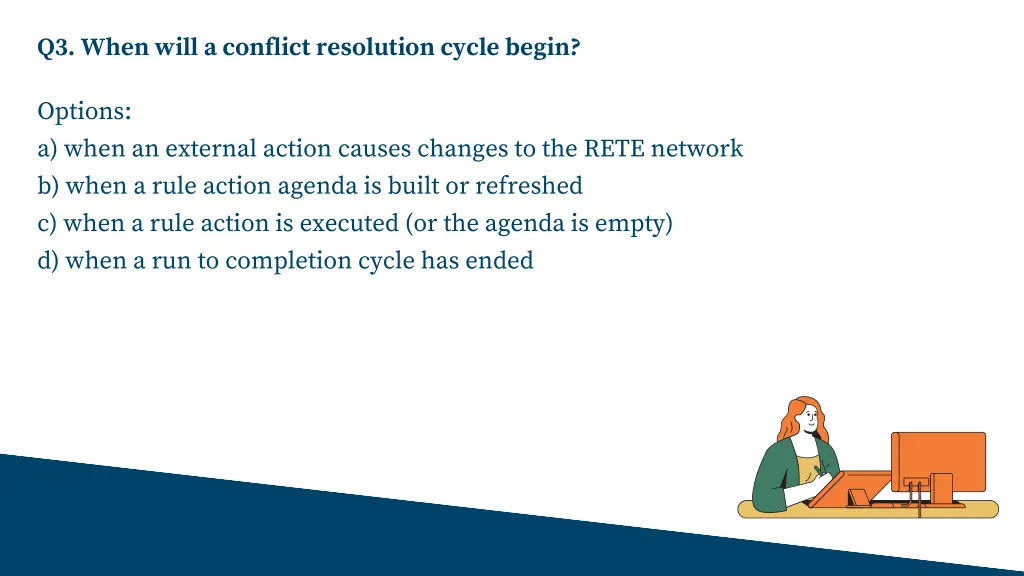 q3 when will a conflict resolution cycle begin