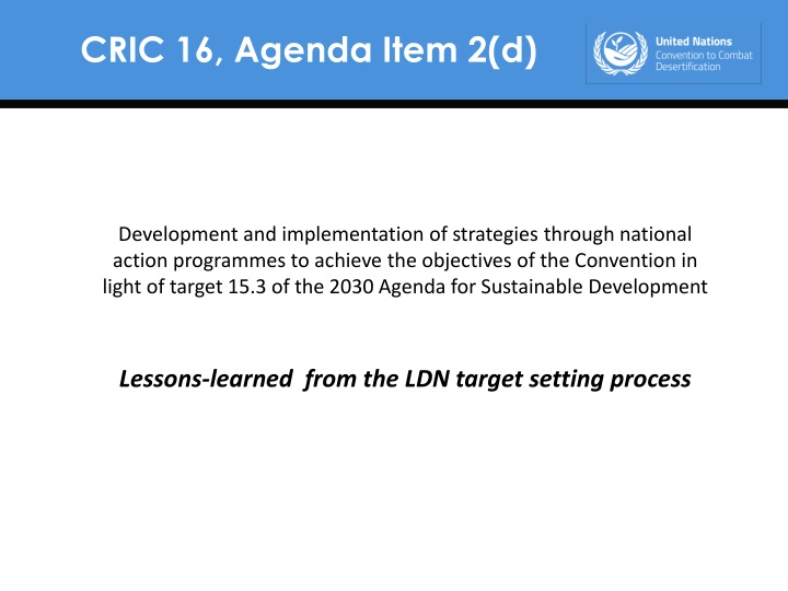 cric 16 agenda item 2 d