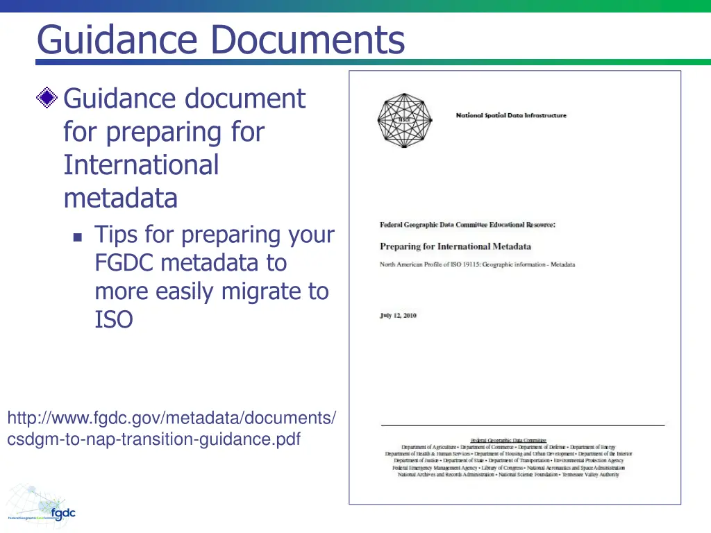 guidance documents