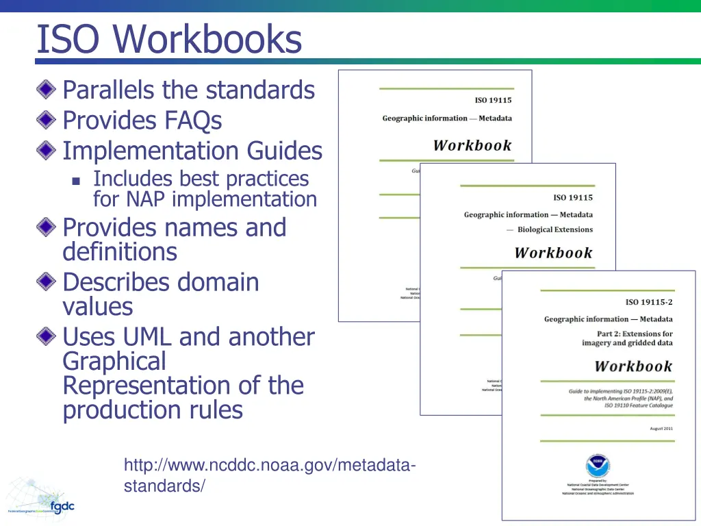 iso workbooks parallels the standards provides