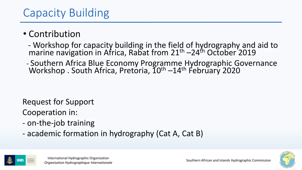 capacity building