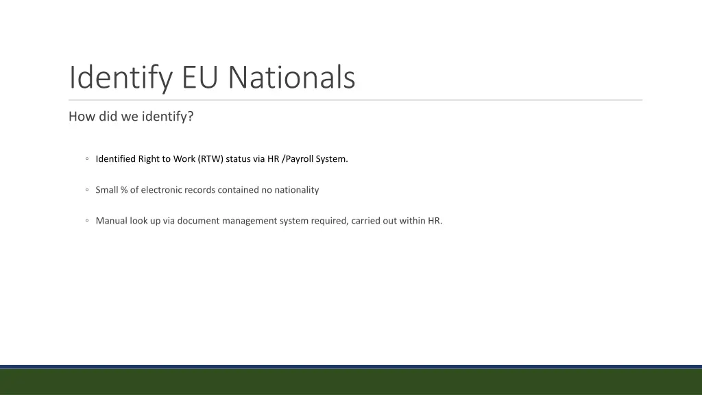 identify eu nationals