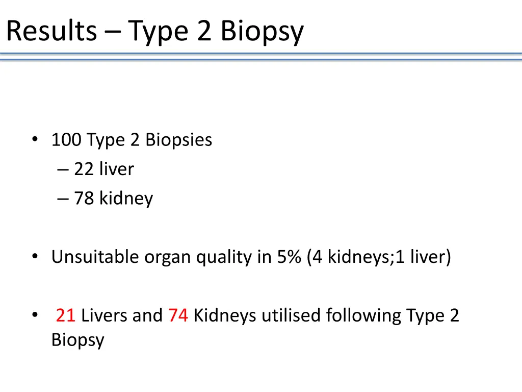 results type 2 biopsy