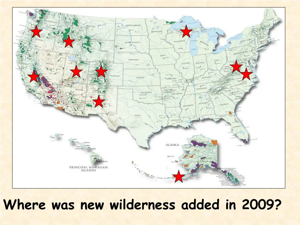 where was new wilderness added in 2009