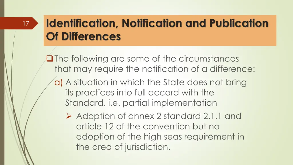 identification notification and publication 2