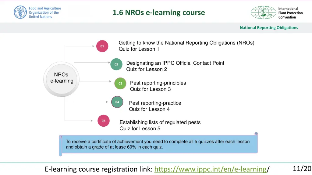 1 6 nros e learning course