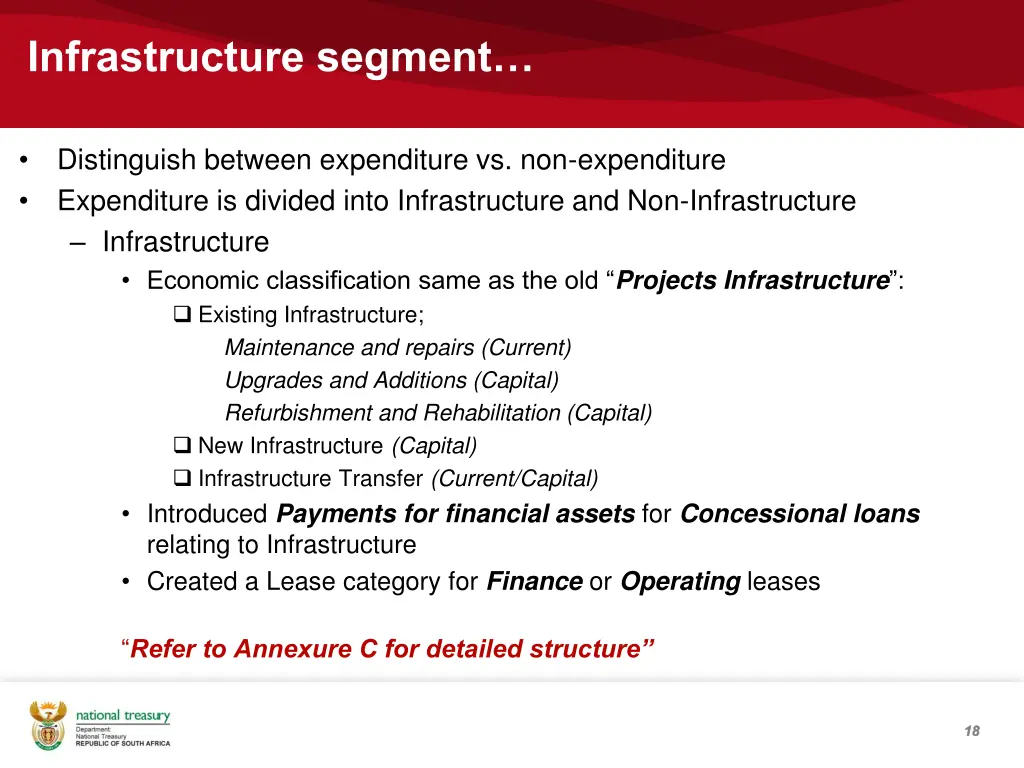 infrastructure segment 1