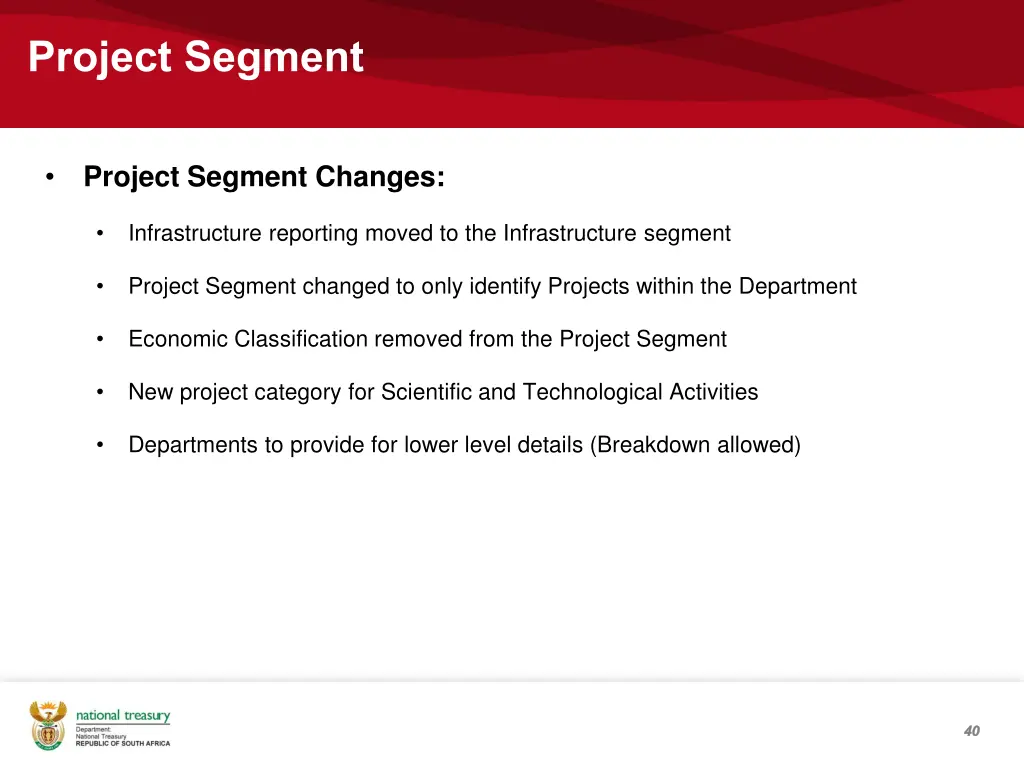 project segment 1