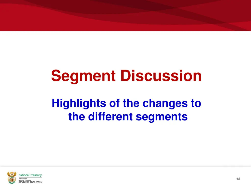 segment discussion