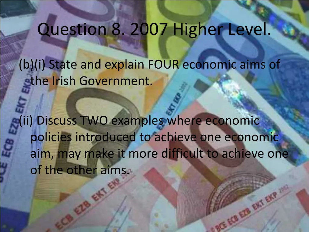 question 8 2007 higher level