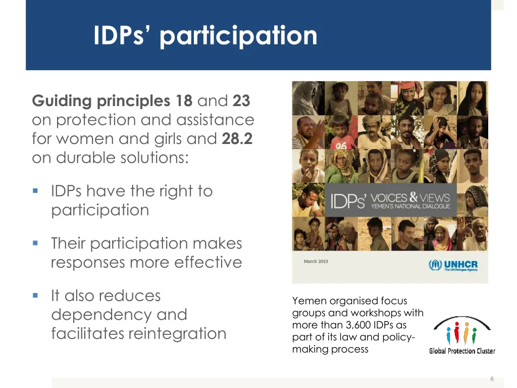 idps participation