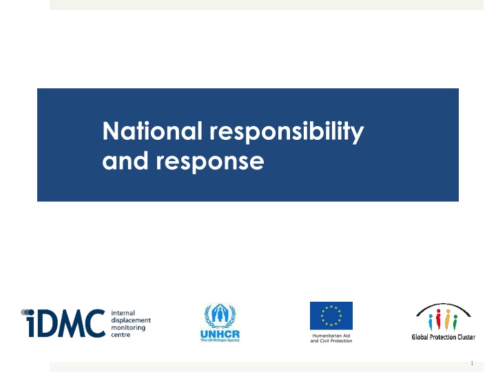 national responsibility and response