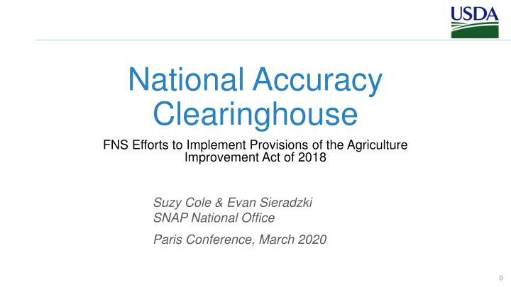 national accuracy clearinghouse