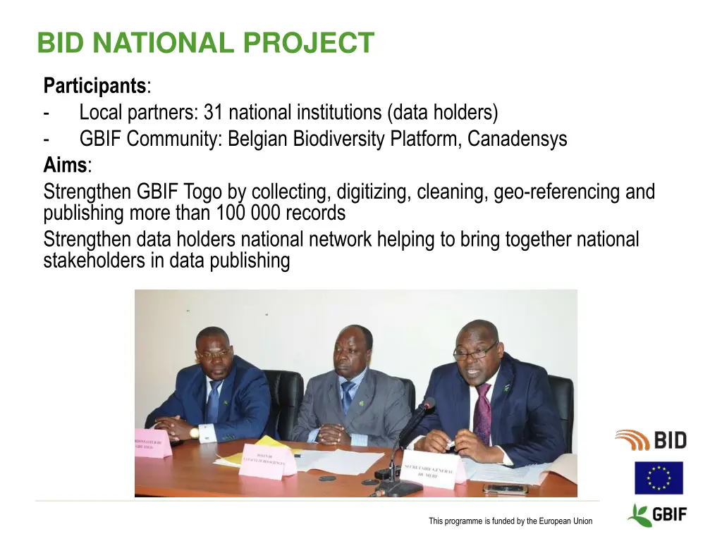 bid national project