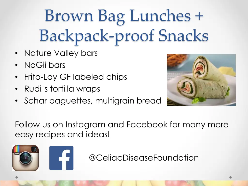 brown bag lunches backpack proof snacks nature