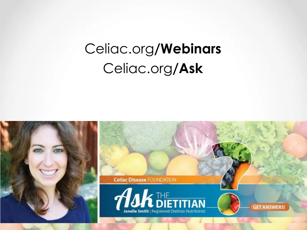 celiac org webinars celiac org ask