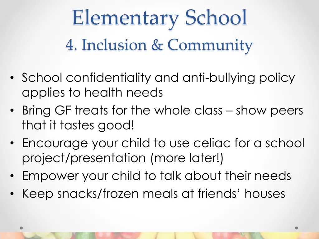 elementary school 4 inclusion community