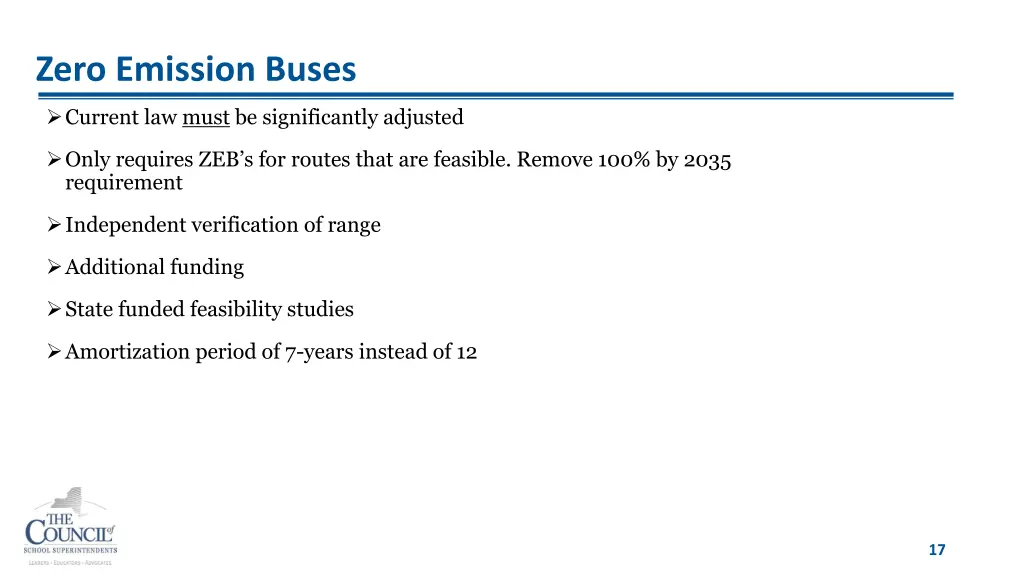 zero emission buses