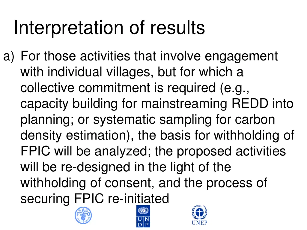 interpretation of results 2