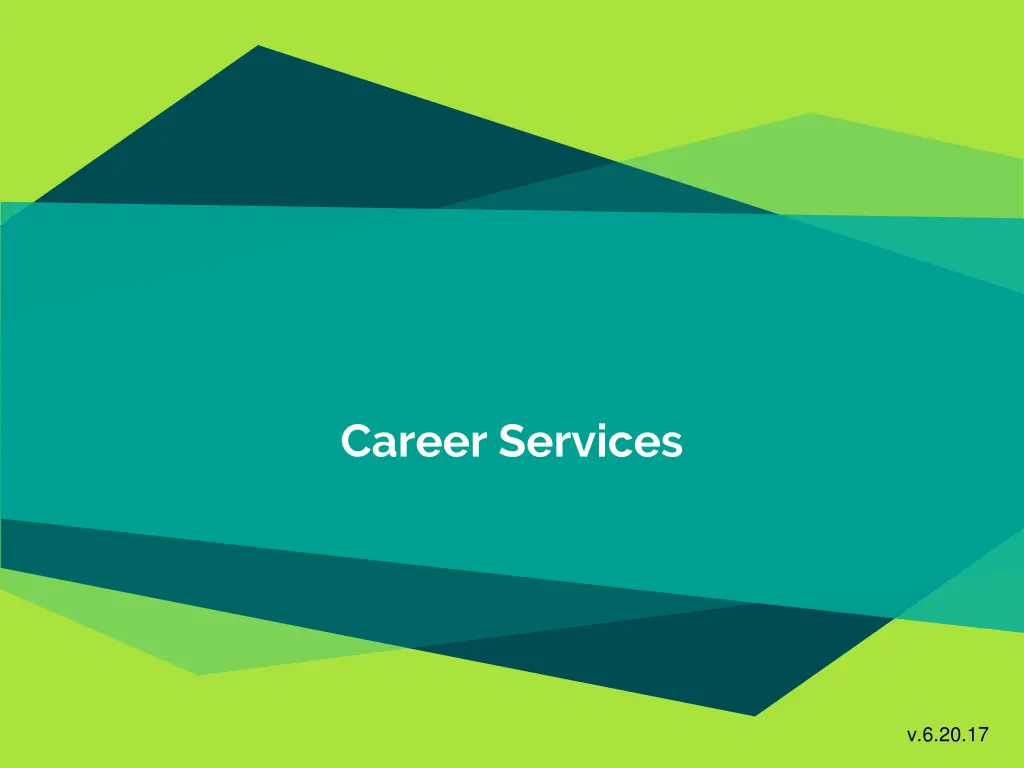 career services