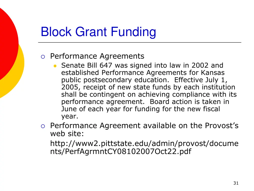 block grant funding 3