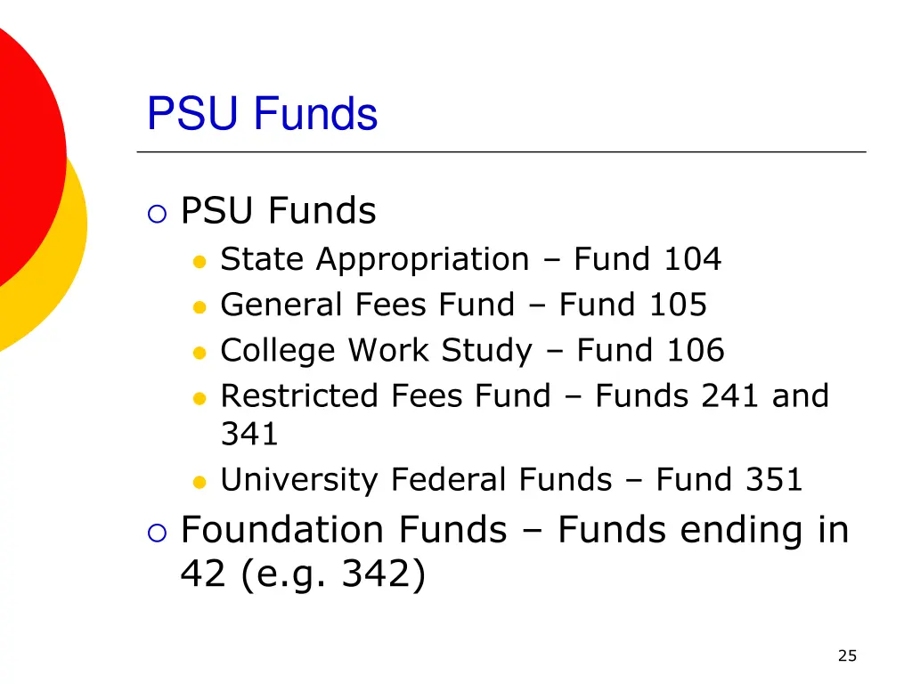 psu funds