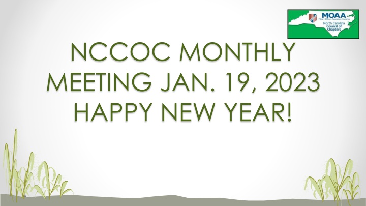 nccoc monthly meeting jan 19 2023 happy new year