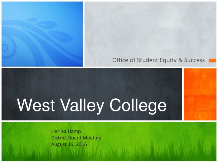 office of student equity success