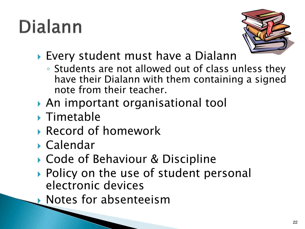 every student must have a dialann students