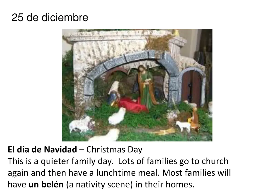 25 de diciembre