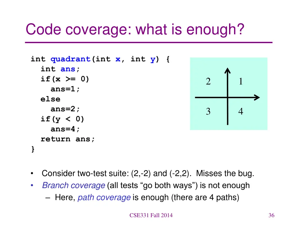 code coverage what is enough 1